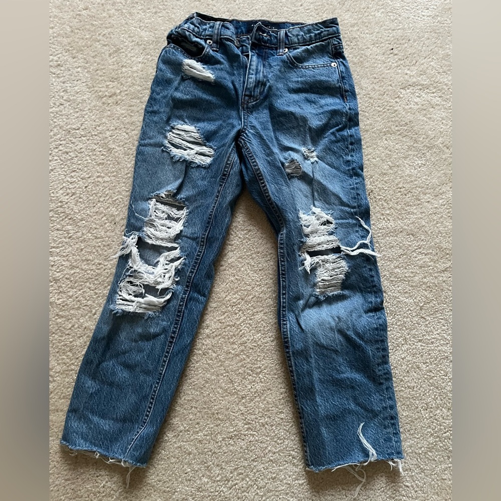 Aeropostale cropped jeans